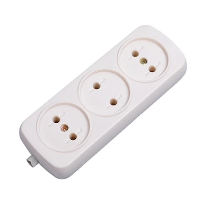 Bakelit förlängningssockel 3 gäng